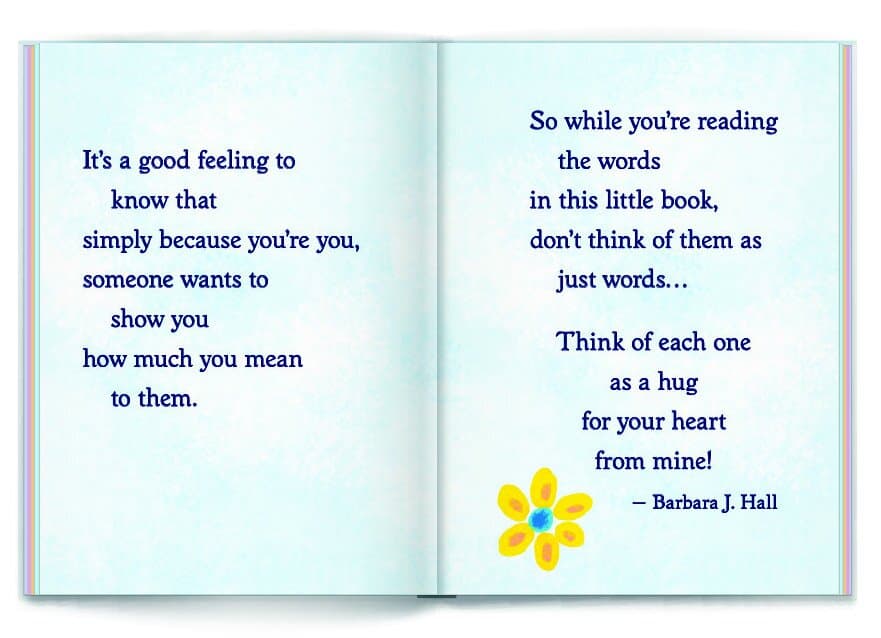 "Friends Live in Each Other's Heart" Little Keepsake Book Blue Mountain Arts, picture 4