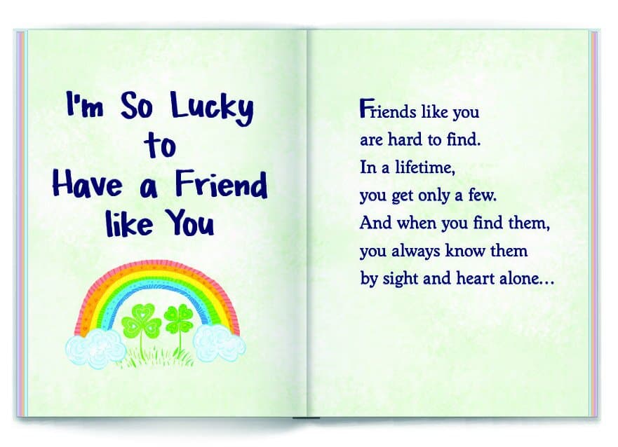 "Friends Live in Each Other's Heart" Little Keepsake Book Blue Mountain Arts, picture 5