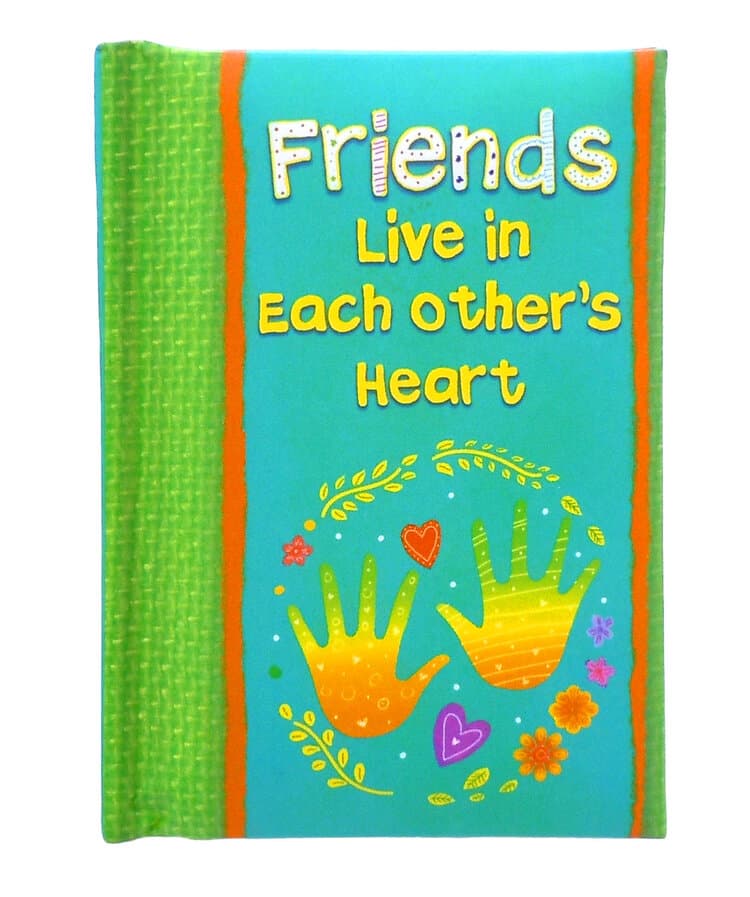 "Friends Live in Each Other's Heart" Little Keepsake Book Blue Mountain Arts