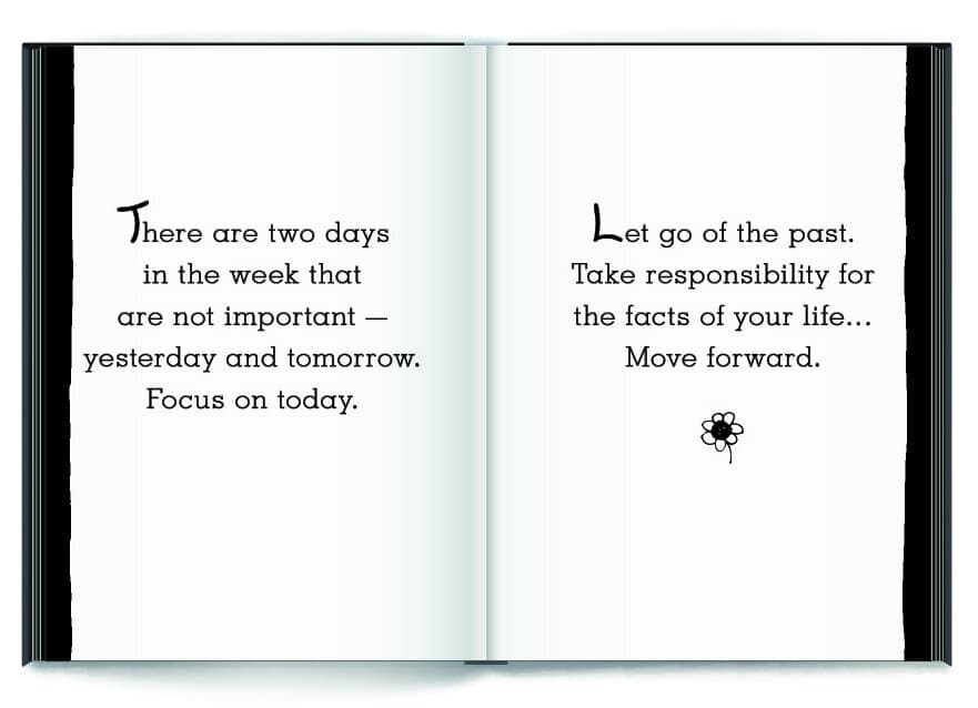 "Live Each Day with Gratitude" Little Keepsake Book by Marci Blue Mountain Arts, picture 4