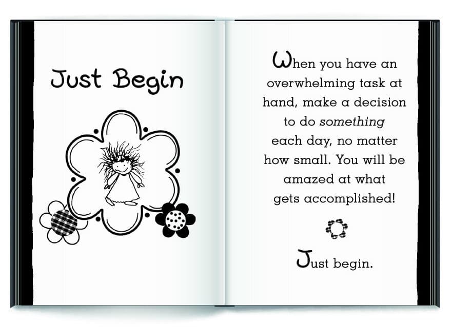"Live Each Day with Gratitude" Little Keepsake Book by Marci Blue Mountain Arts, picture 5