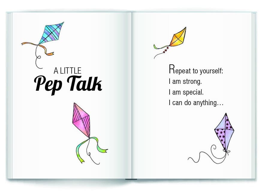 "Keep a Positive Attitude" Little Keepsake Book Blue Mountain Arts, picture 3