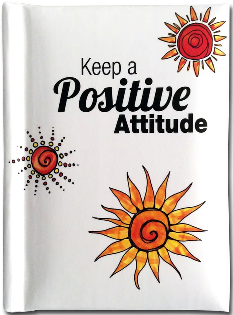 "Keep a Positive Attitude" Little Keepsake Book Blue Mountain Arts