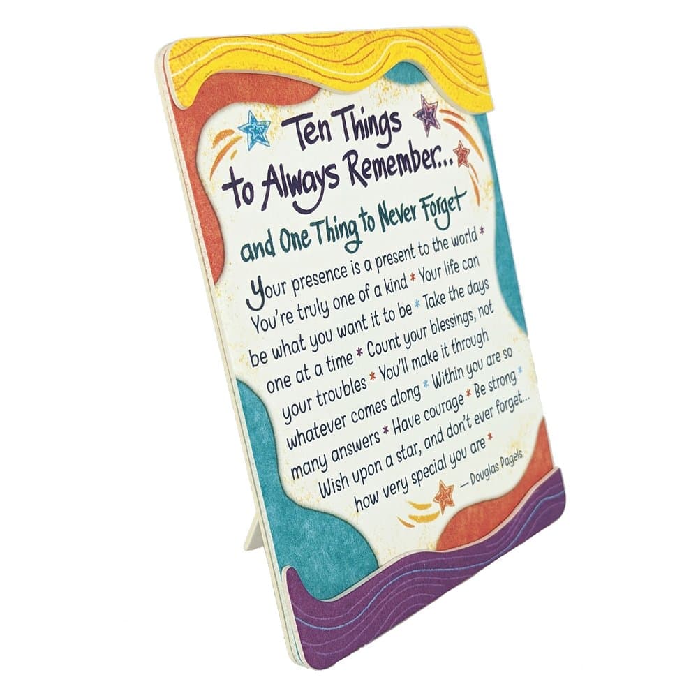“Ten Things to Always Remember… and One Thing to Never Forget” Magnet with Easel Back, picture 3