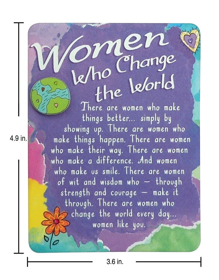 "Women Who Change the World" Magnet with Easel Back, picture 2