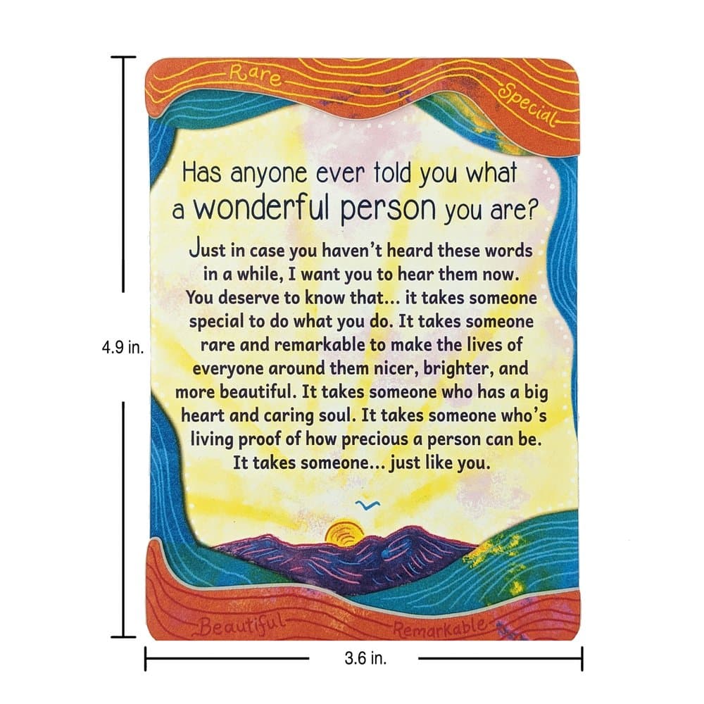 “Has anyone ever told you what a wonderful person you are?” Magnet with Easel Back, picture 2