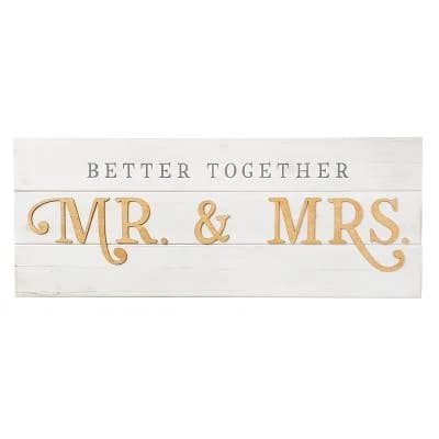 Mr & Mrs Wall Art
