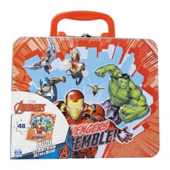 Marvel Avengers 48-Piece Puzzle & Tin Storage Lunch Box, picture 4