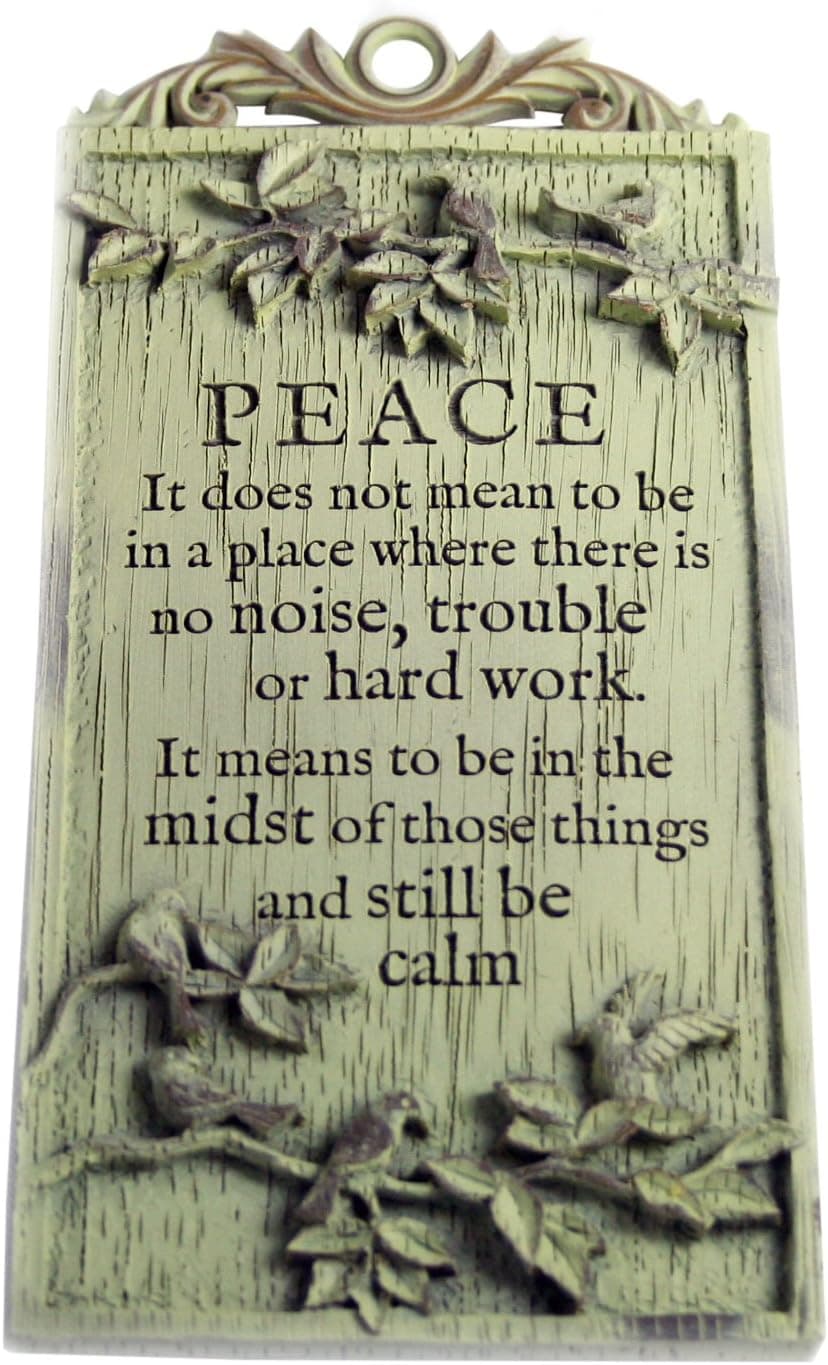Peace Driftwood Plaque