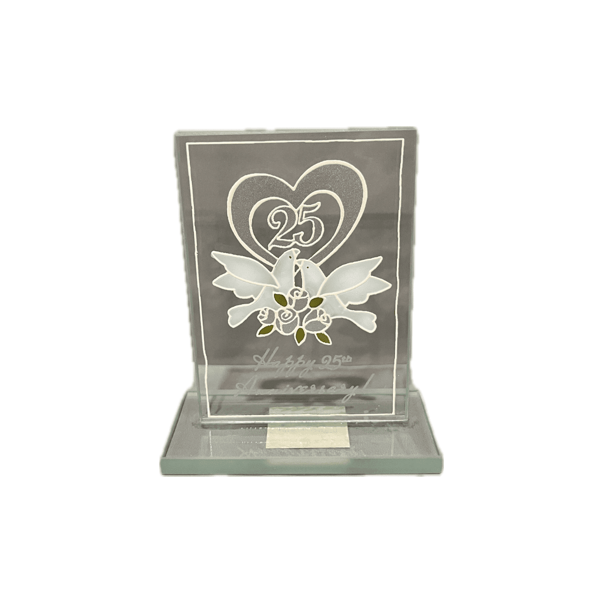 25TH Anniversary Tabletop Plaque