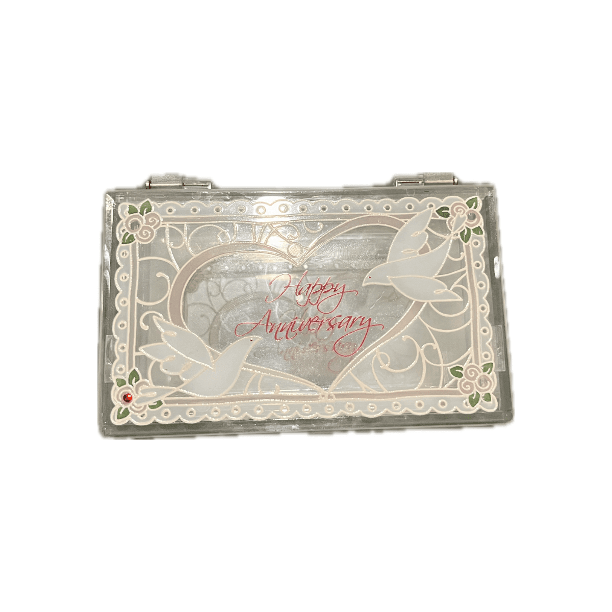 Happy Anniversary Glass Jewel Box, picture 2