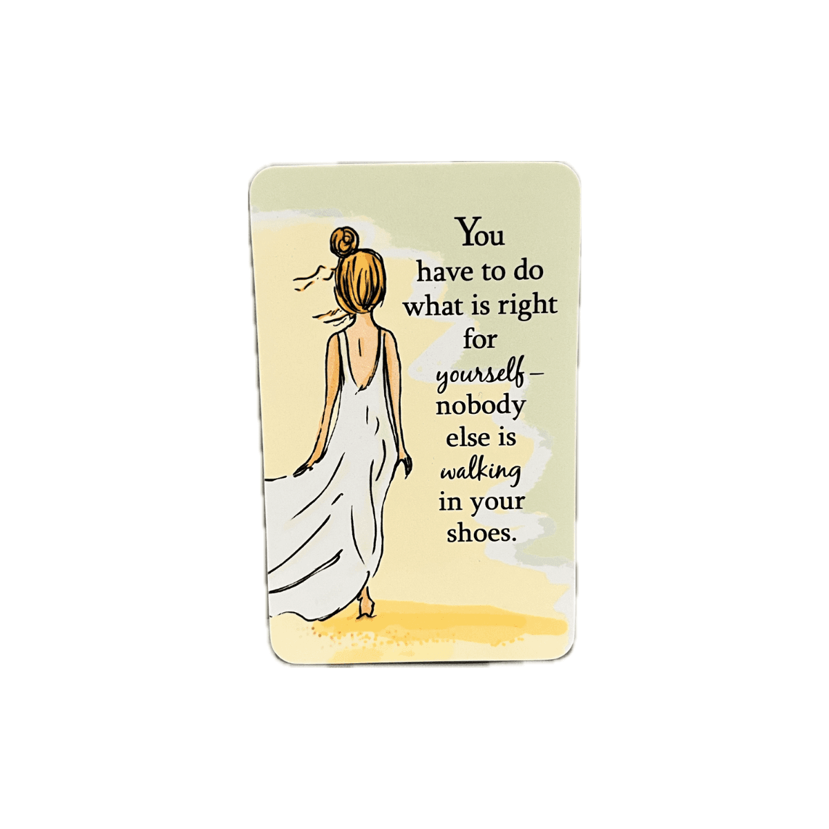 You Have To Do What Is Right For Yourself Blue Mountain Arts Wallet Card