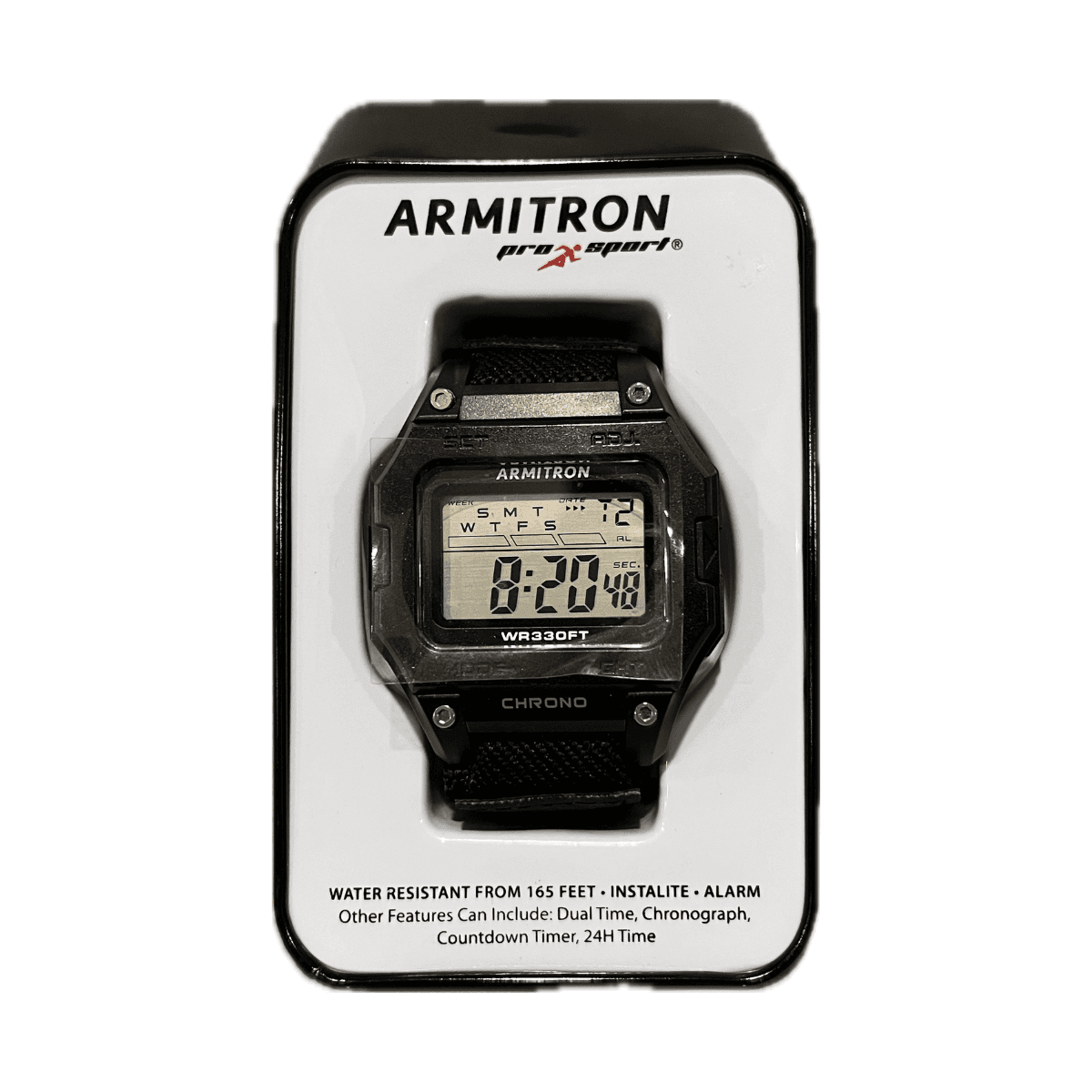 Armitron Pro Sport Men's Velcro Strap Watch
