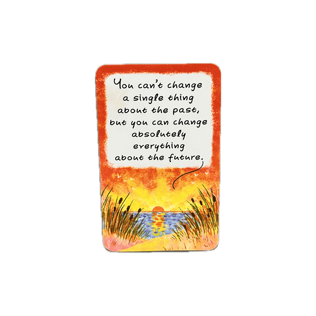 You Can't Change A Single Thing Blue Mountain Arts Wallet Card