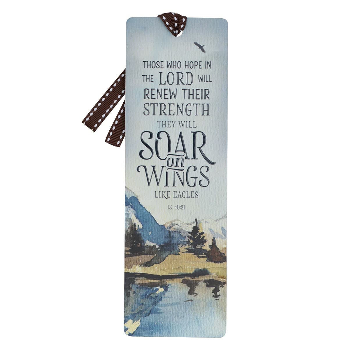 Soar - Isaiah 40:31 Premium Cardstock Bookmark