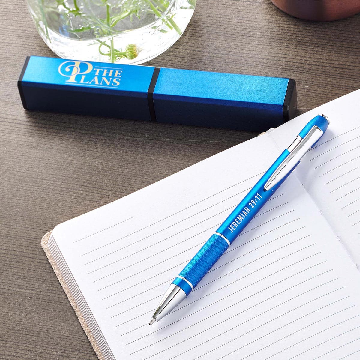 The Plans - Jeremiah 29:11 Blue Stylish Pen and Gift Case for Graduates, picture 4
