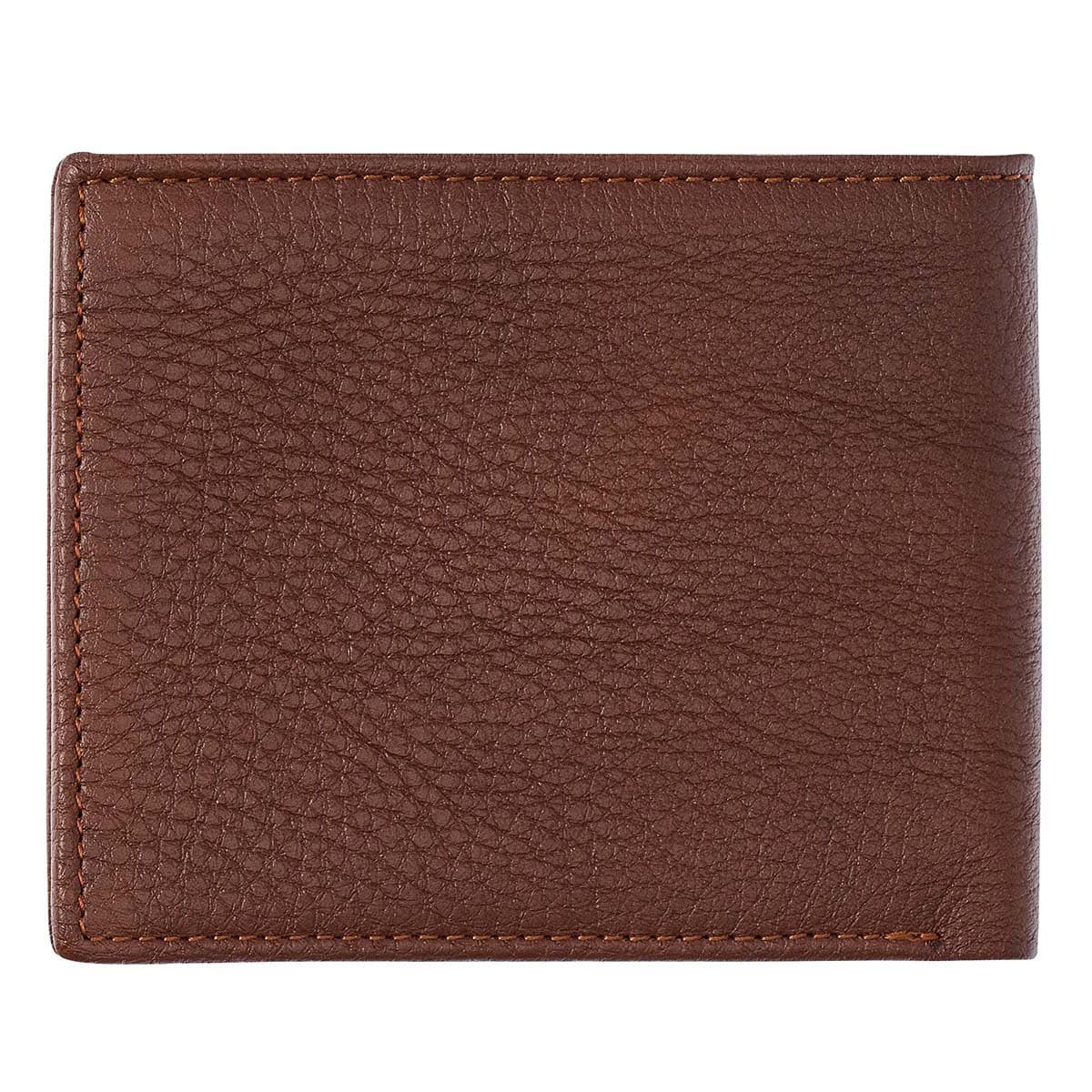 Blessed Is The Man - Jeremiah 17:7 Timber Spice Brown Genuine Leather Wallet, picture 2
