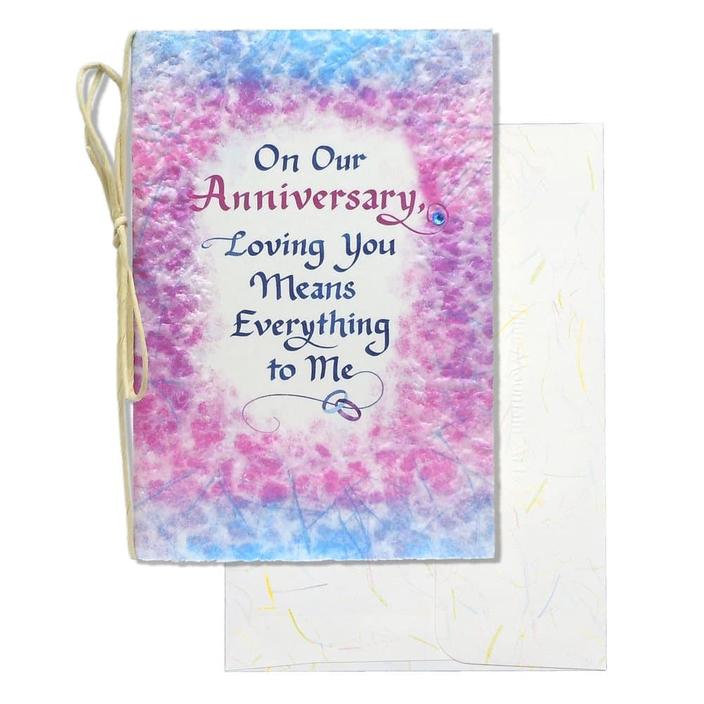 “On Our Anniversary, Loving You Means Everything to Me”