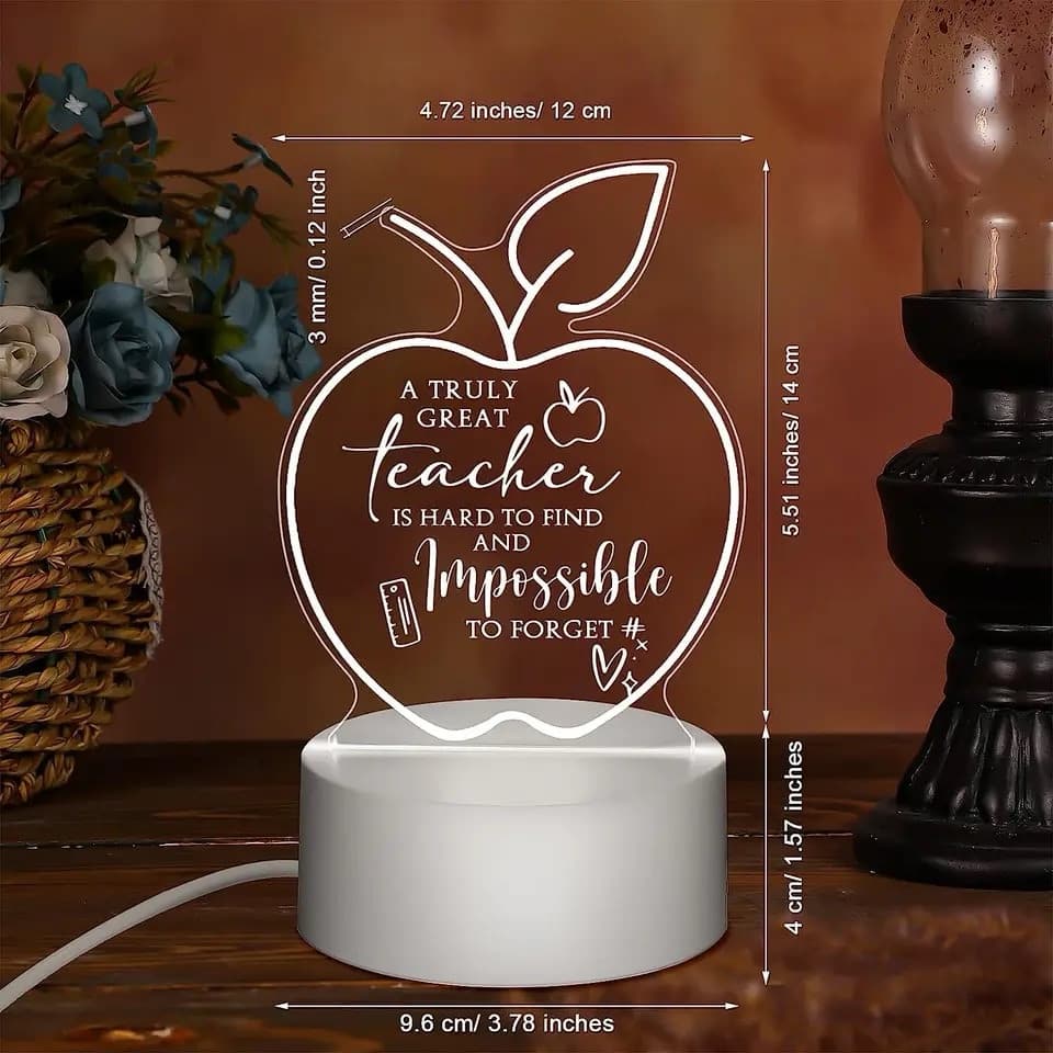 Warm White LED Lamp For Teacher's, picture 2