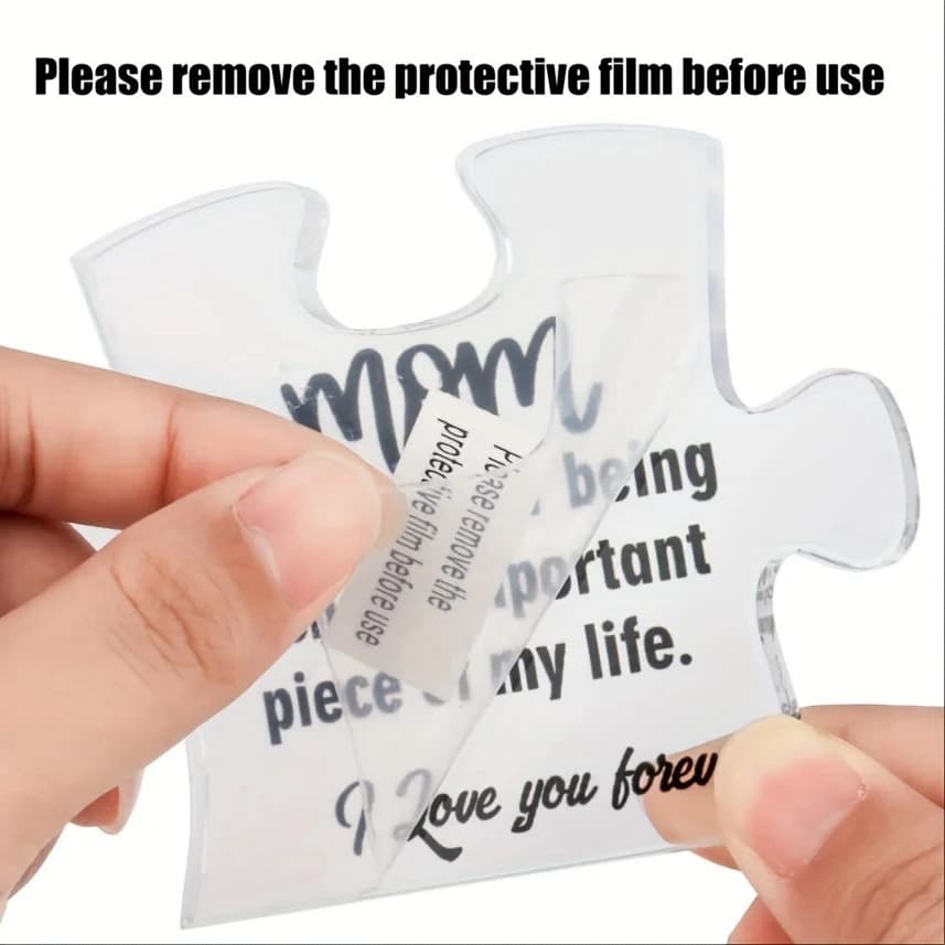Missing Piece Puzzle Shaped Acrylic Plaque, picture 4