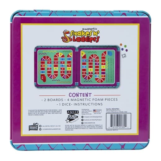 Travel Size Magnetic Snakes N' Ladders Game, picture 4