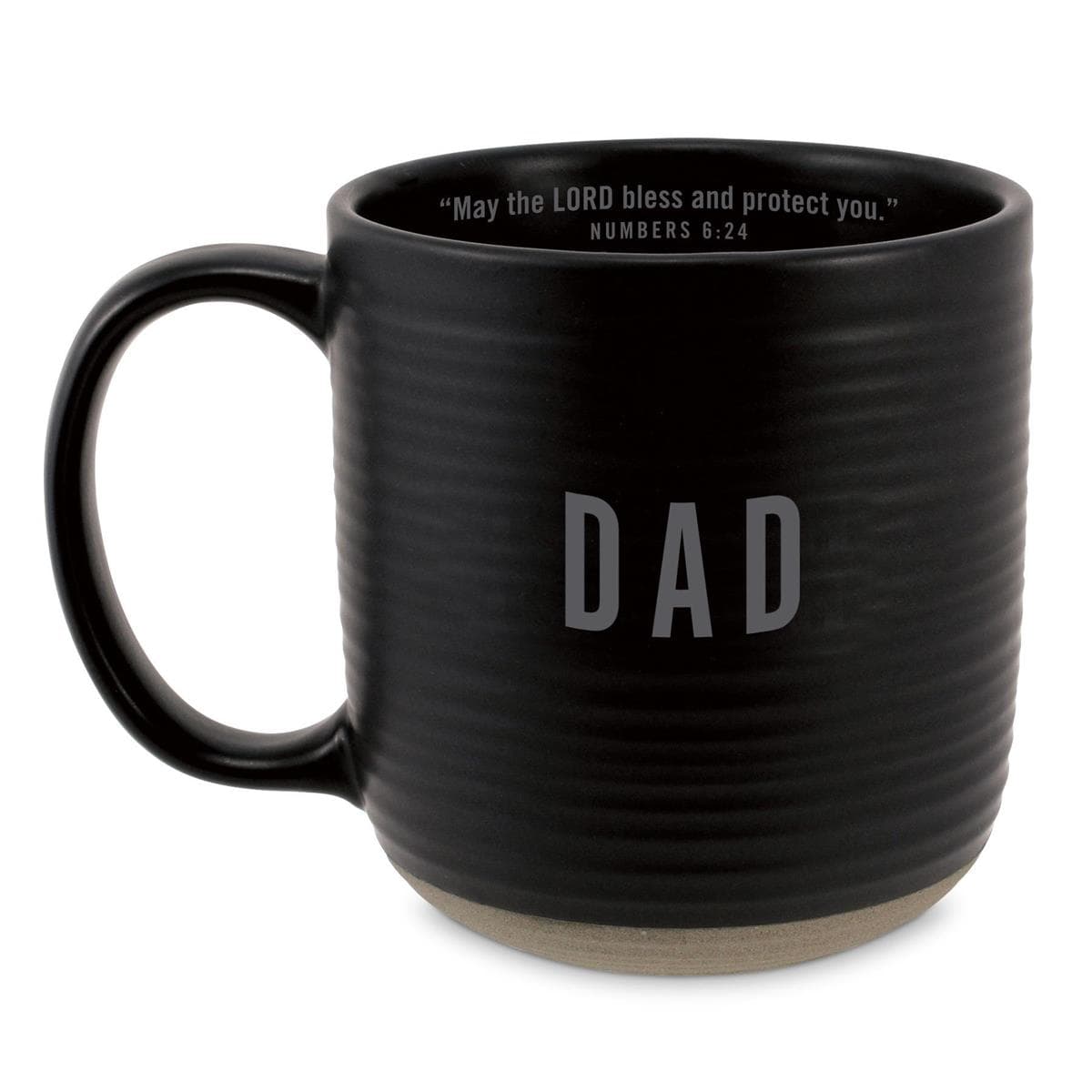 DAD BLACK TEXTURED 20OZ COFFEE CUP