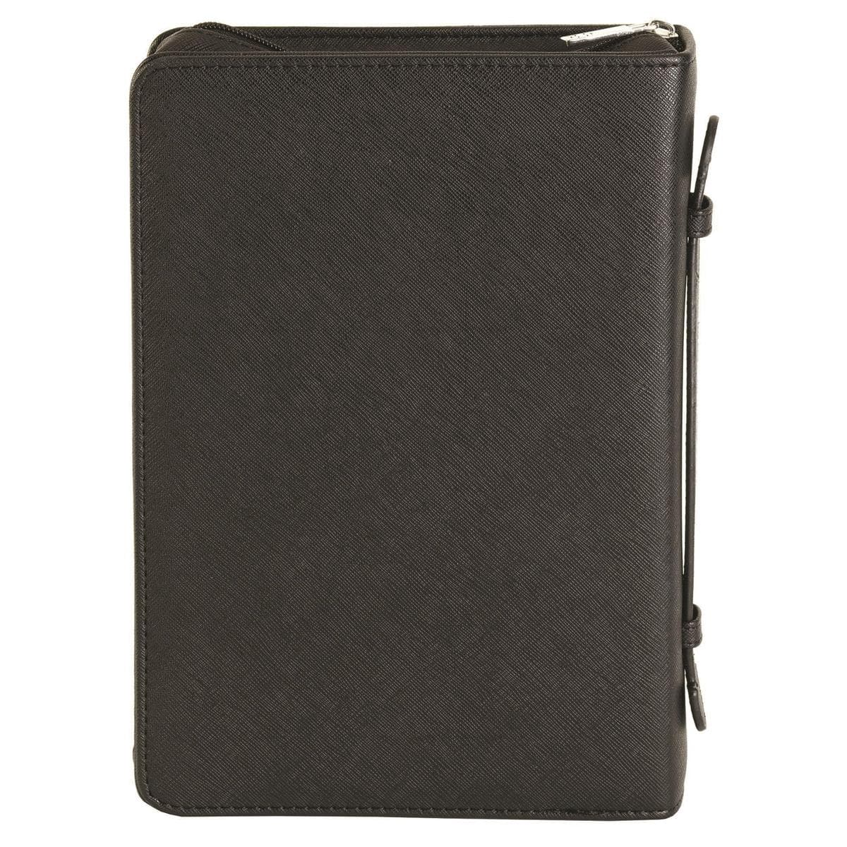 "LOVE NEVER FAILS' BLACK XL BIBLE CASE, picture 2