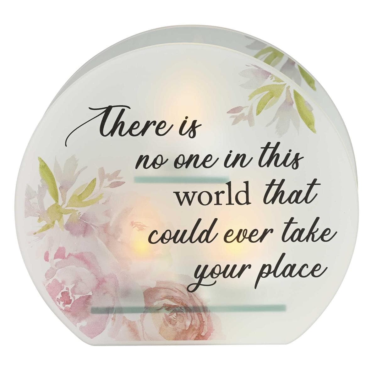 THERE IS NO ONE IN THIS WORLD TEALIGHT CANDLE HOLDER, picture 2