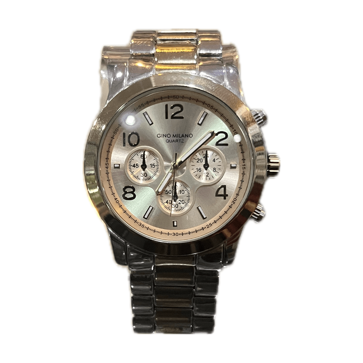 Gino Milano Men's Quartz Metal Band Watch