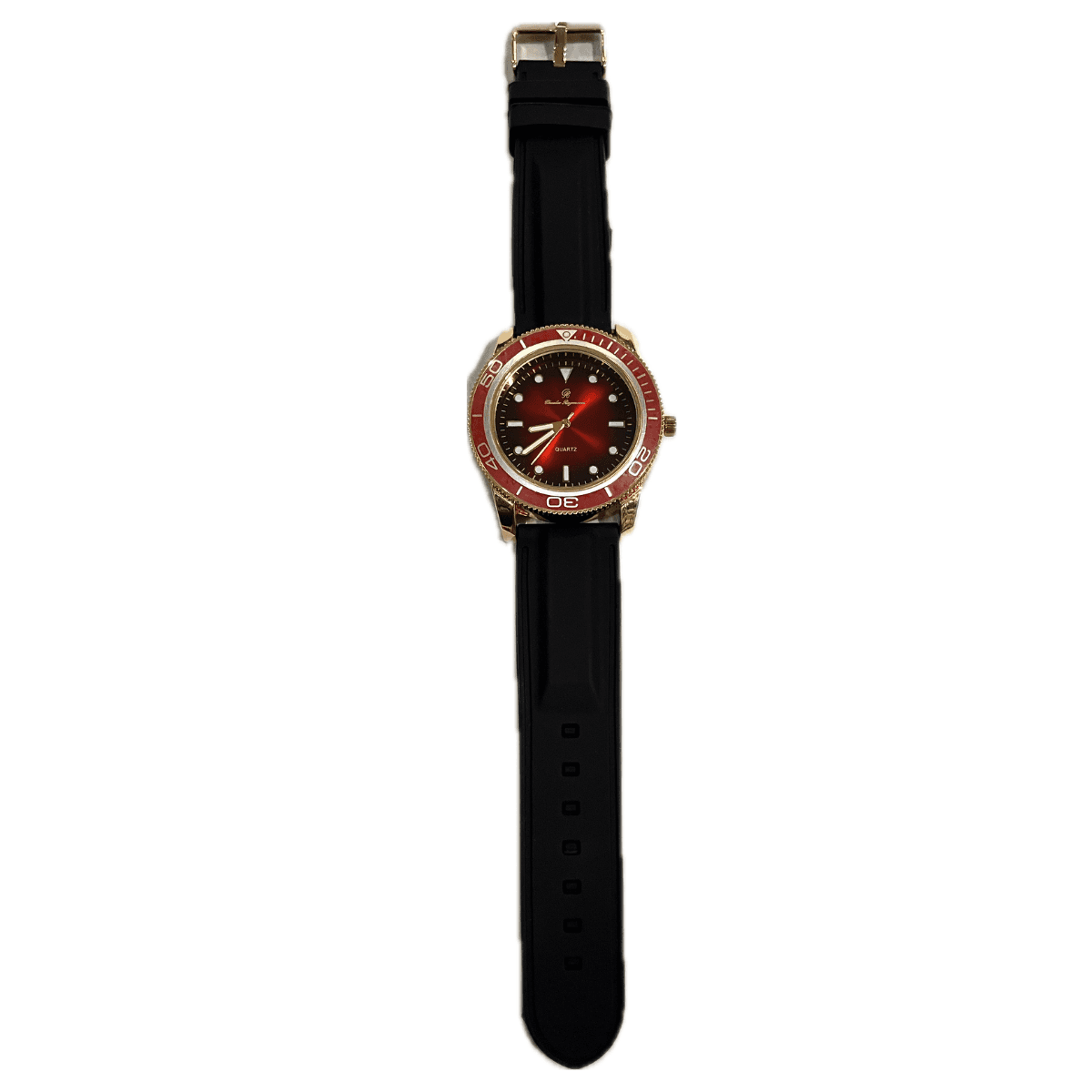 Charles Raymond Men's Silicone Band Watch With Bracelets Set, picture 2