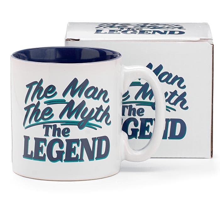 THE MAN THE MYTH THE LEGEND MUG