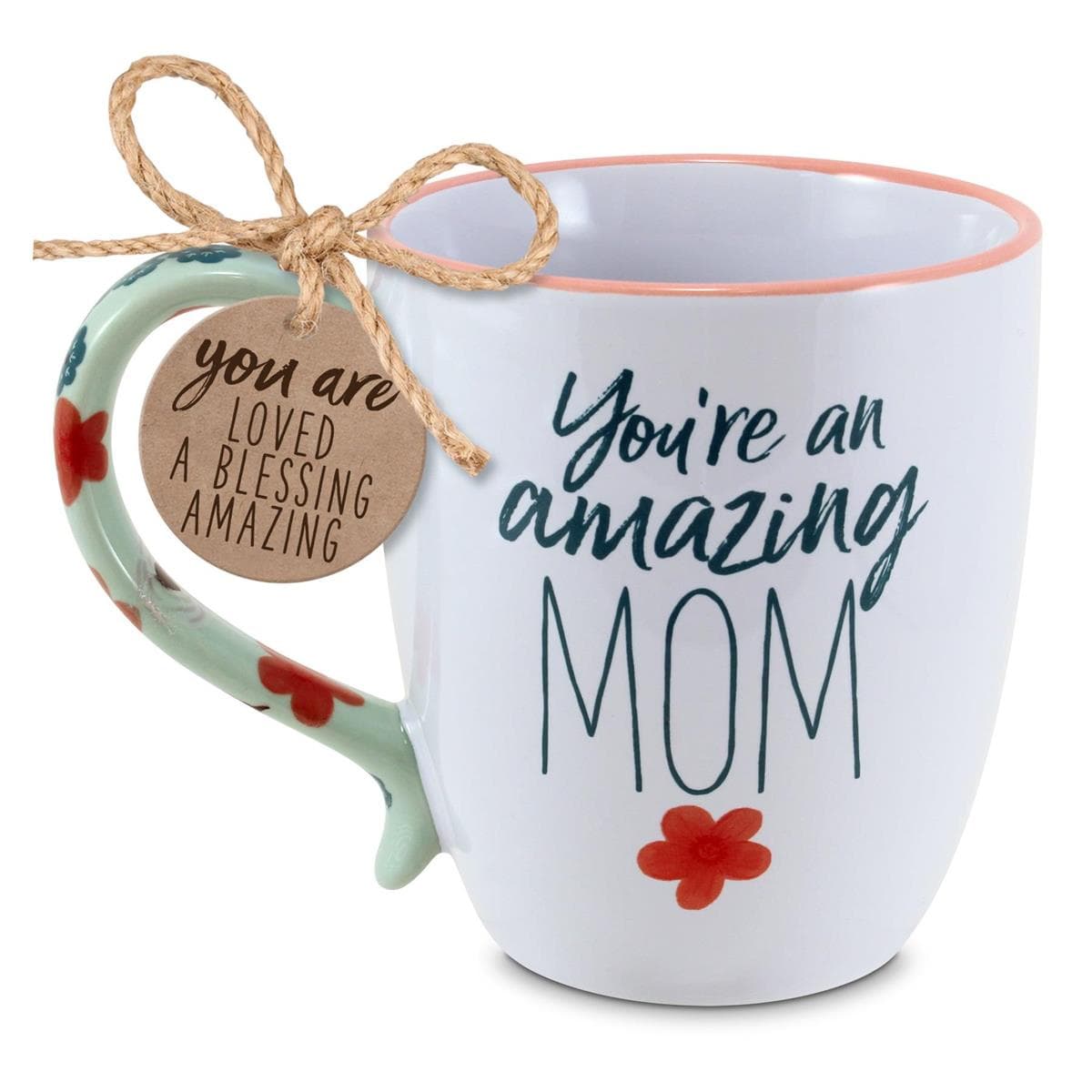 TOUCH OF FLORAL MOM 19OZ COFFEE CUP
