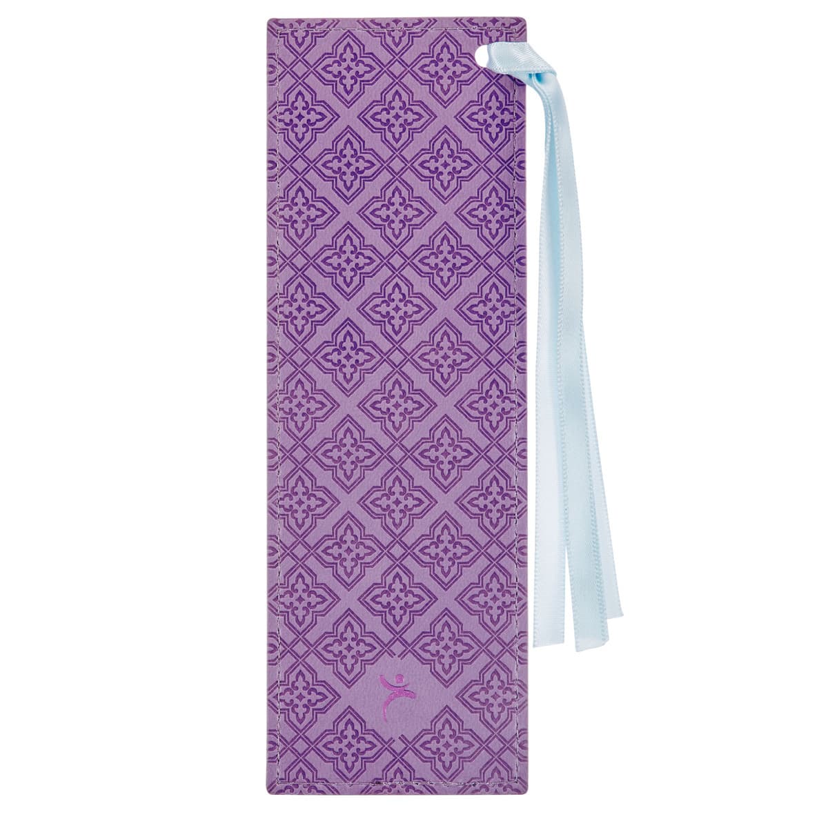 Strength and Dignity - Proverbs 31:25 Hummingbird Purple Faux Leather Bookmark, picture 2