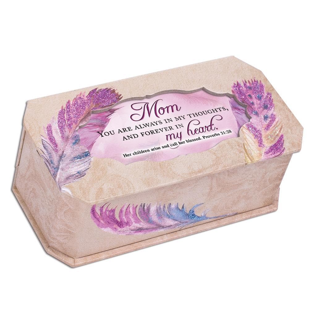 MOM FOREVER IN MY HEART MUSICAL JEWELRY BOX