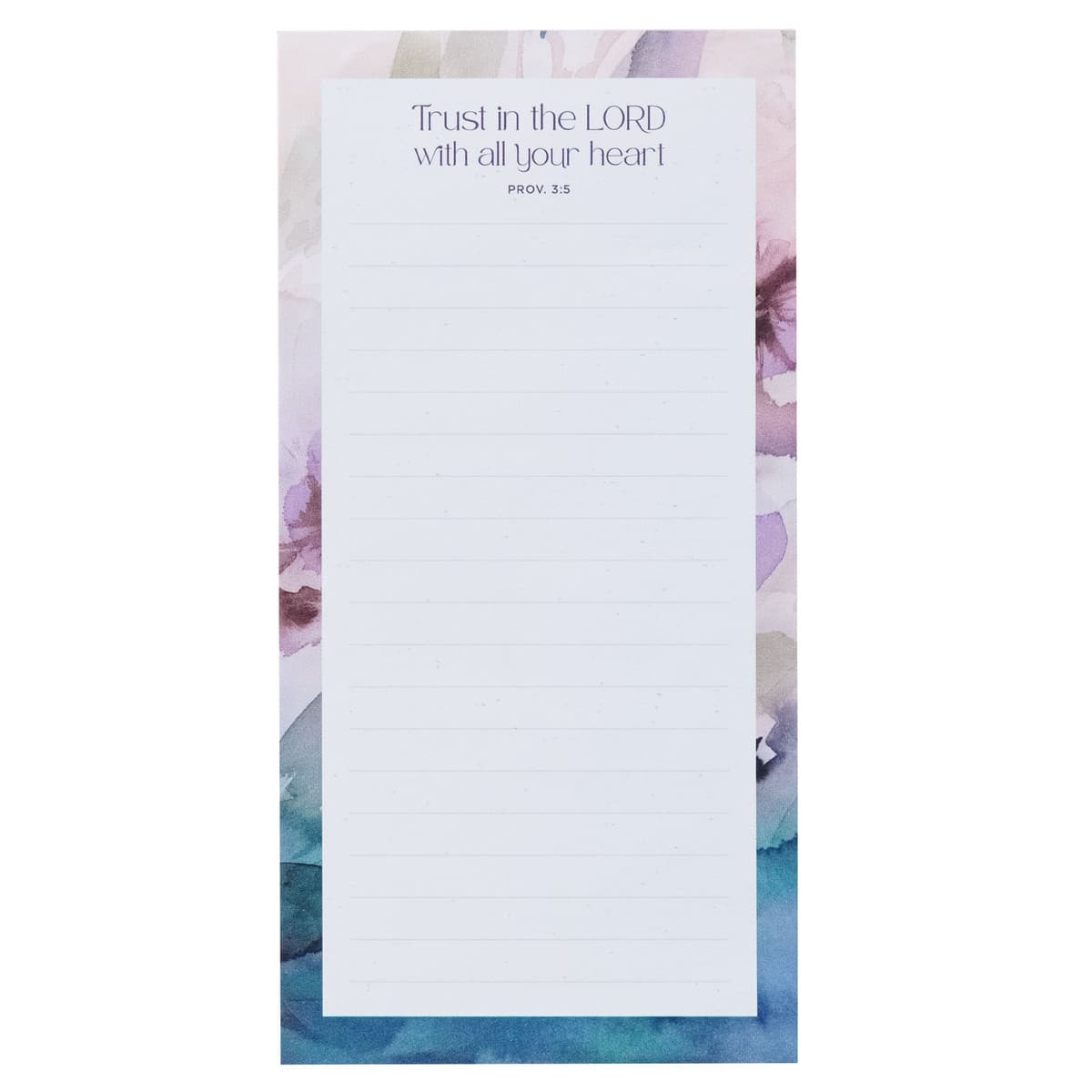 Trust in the Lord - Proverbs 3:5 Magnetic Notepad and Pen Gift Set, picture 4