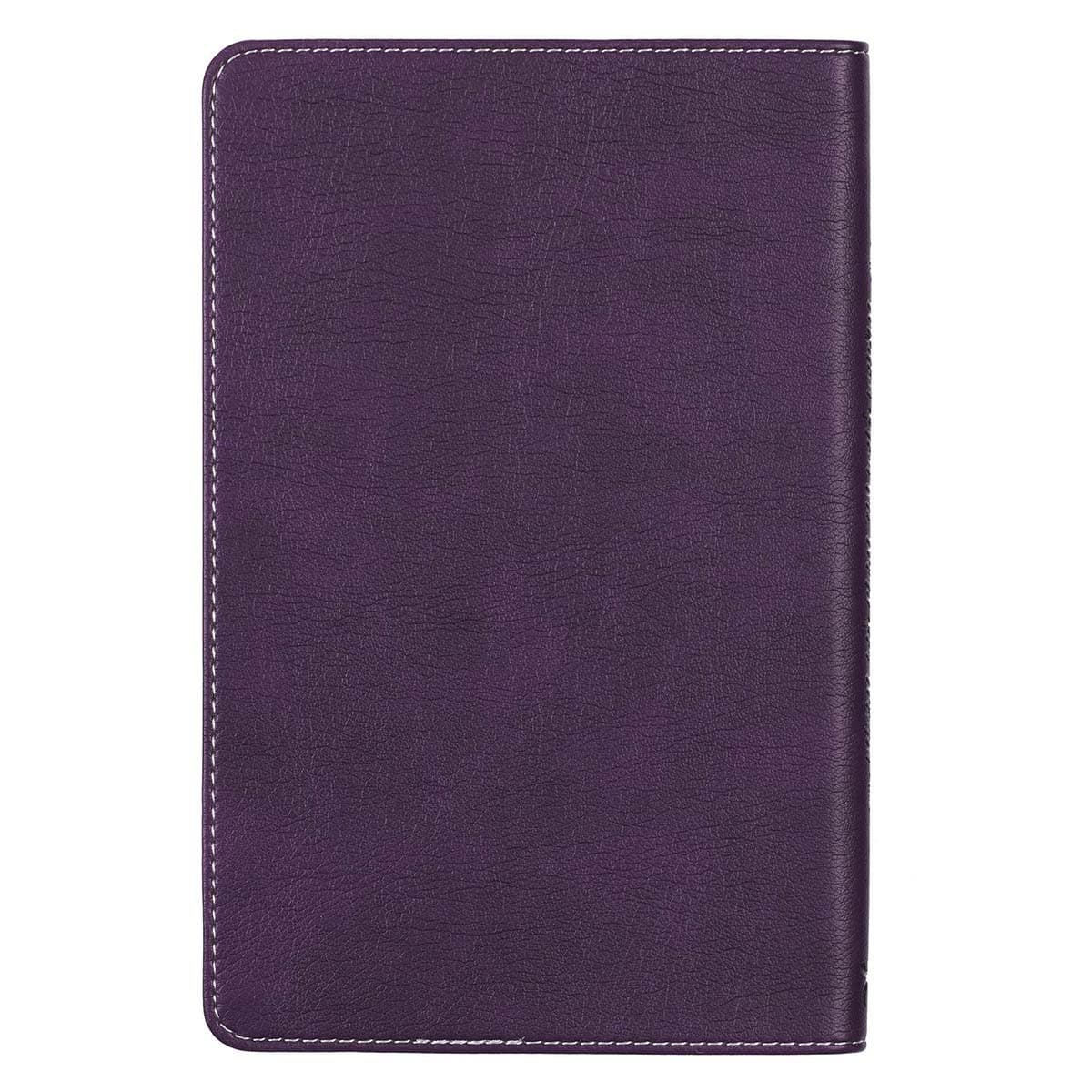 Wisdom from the Word for Women Purple Faux Leather Gift Book, picture 2