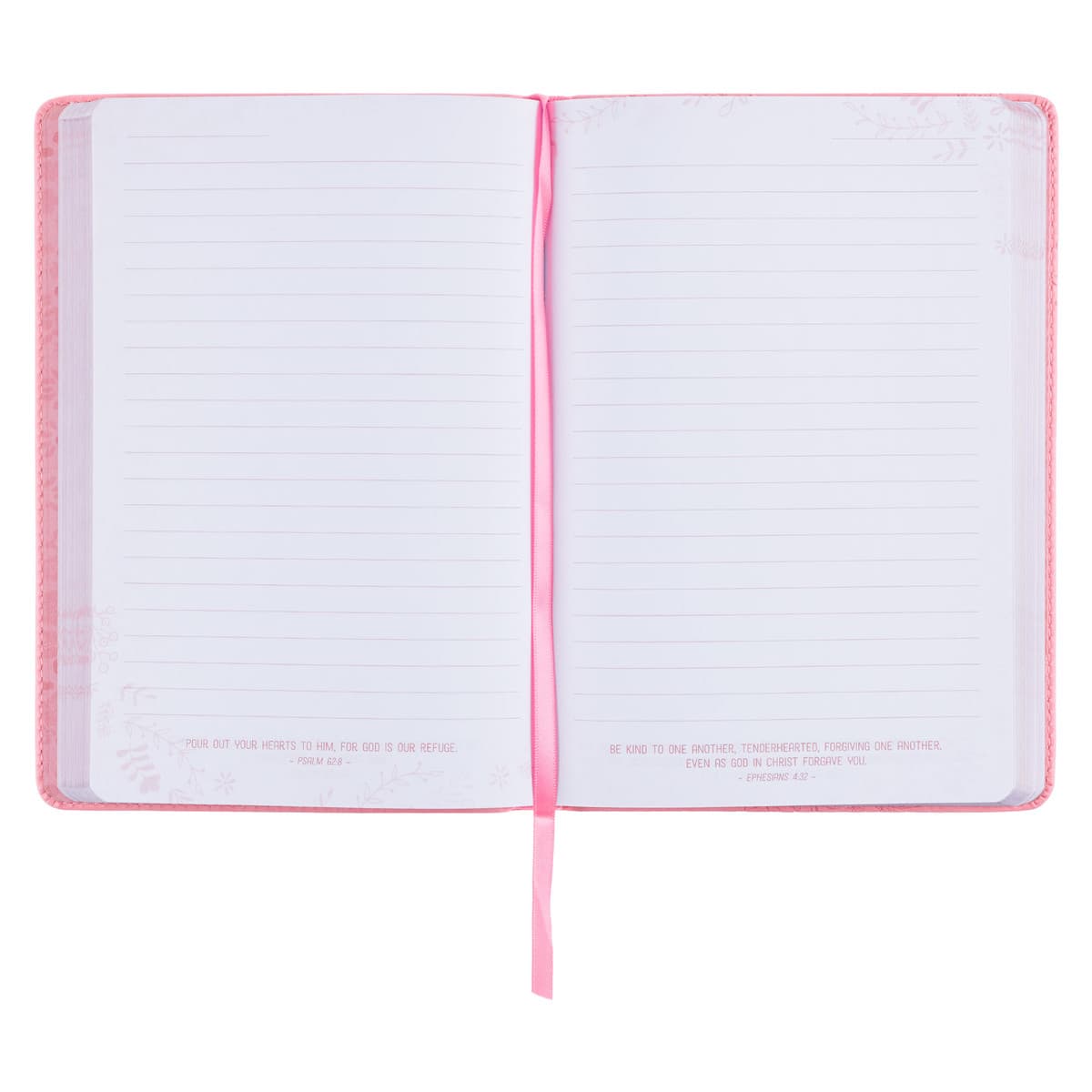 I Know the Plans - Jeremiah 29:11 Pink Slimline Faux Leather Journal, picture 5