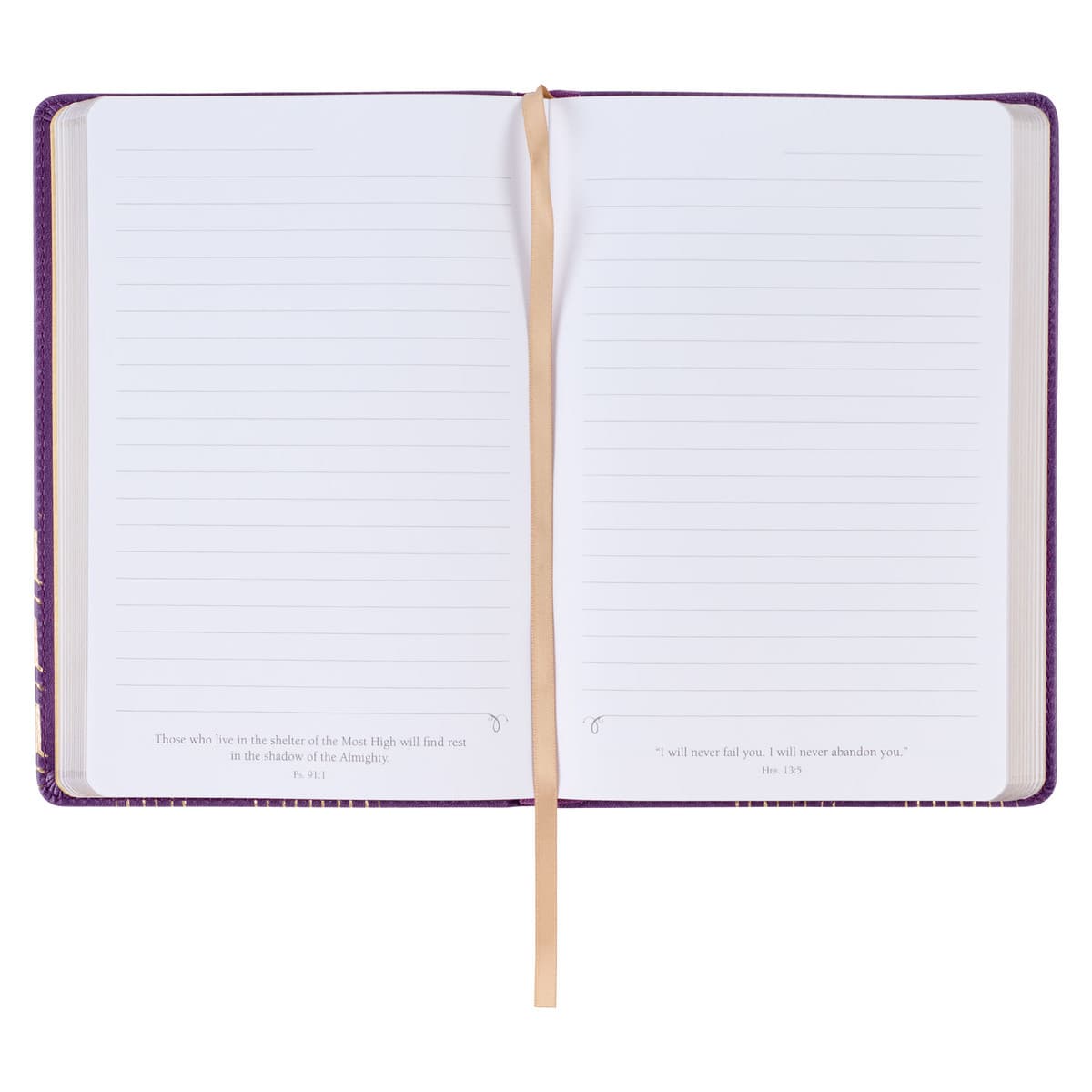 Bless You and Keep You - Numbers 6:24-26 Purple Faux Leather Journal, picture 4