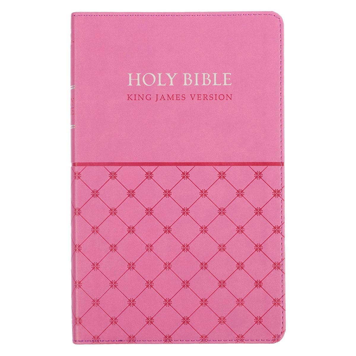 Pink Faux Leather King James Version Gift Edition Bible