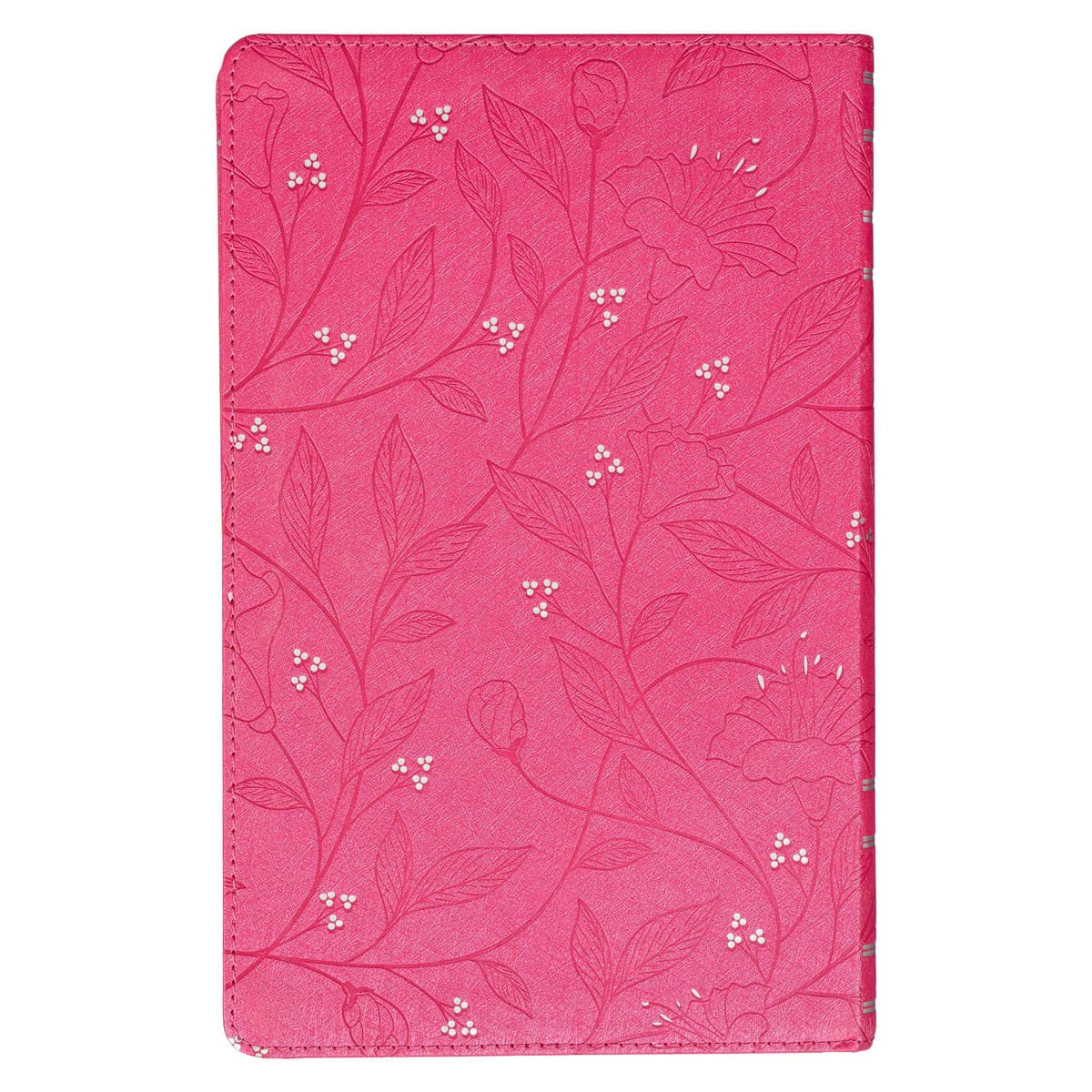 Pearlized Cherry Pink Faux Leather King James Version Gift Edition Bible, picture 2