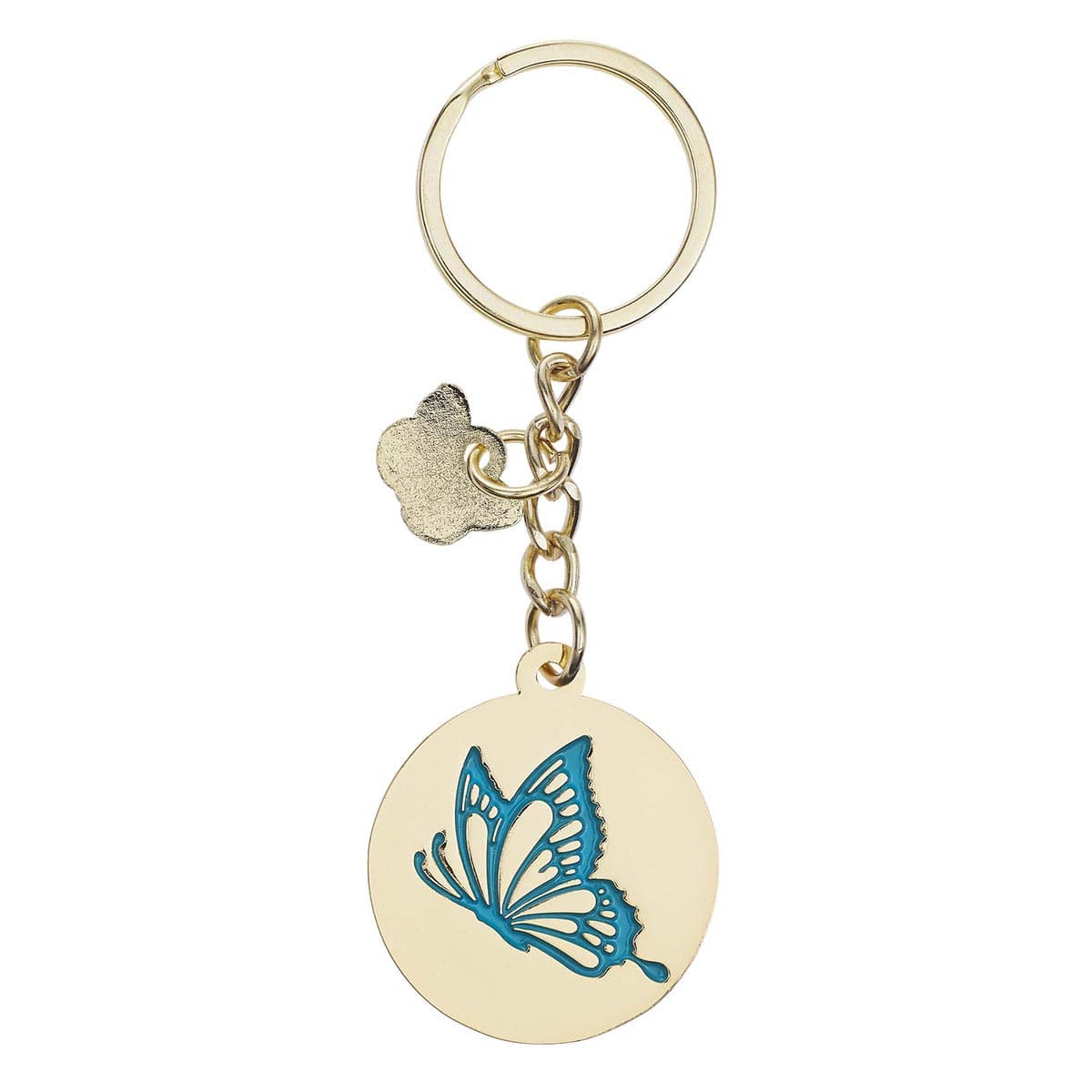 Live by Faith Metal Key Ring with Link Chain, picture 2