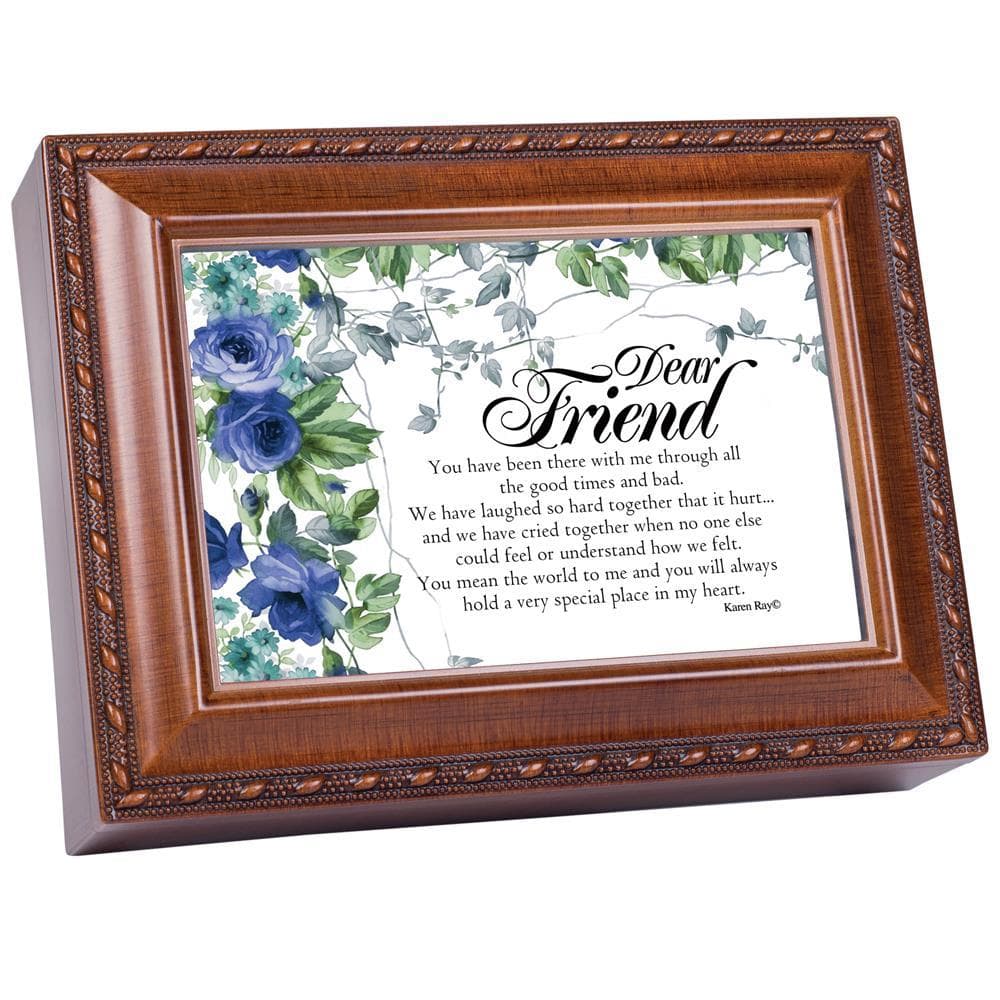 DEAR FRIEND SPECIAL PLACE MUSICAL JEWELRY BOX