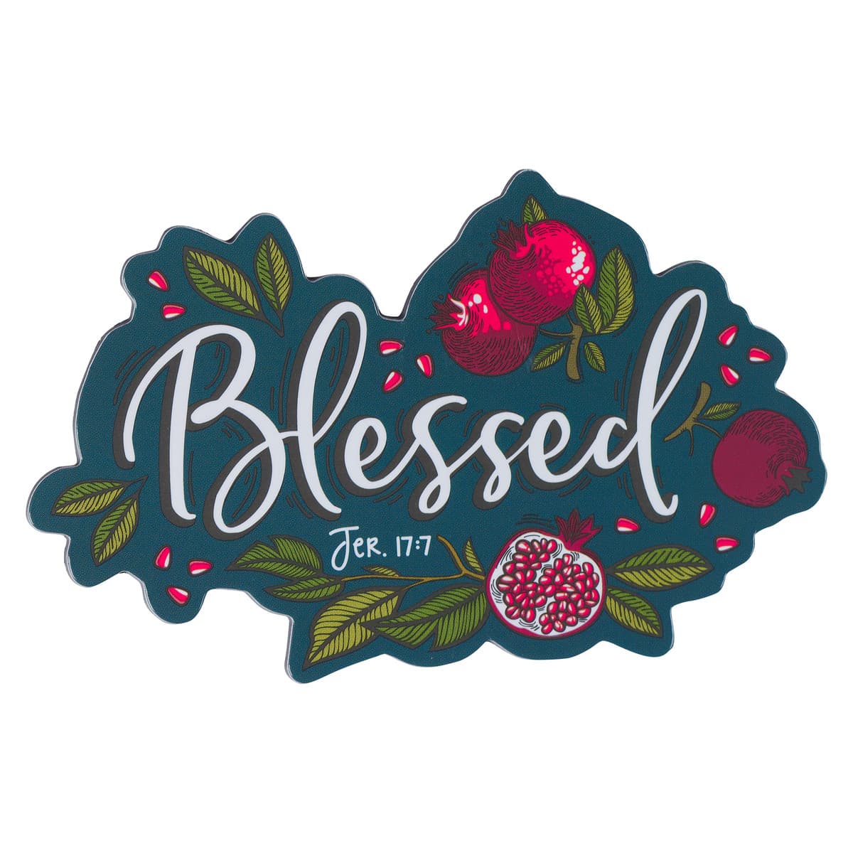 Blessed - Jeremiah 17:7 Magnet