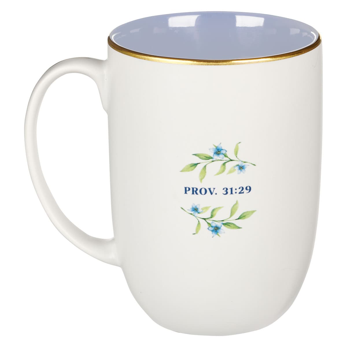 Noble Things - Proverbs 31:29 White Ceramic Coffee Mug, picture 2