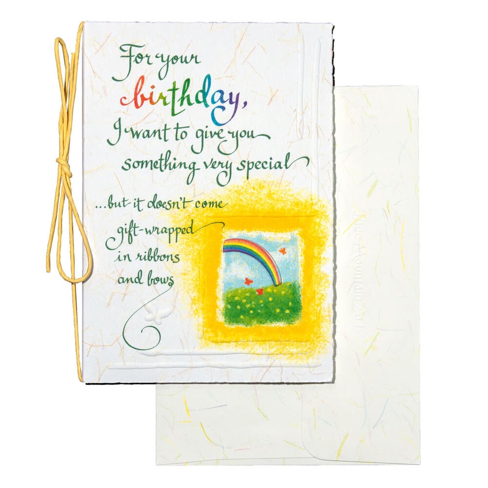 “For your birthday, I want to give you something very special”