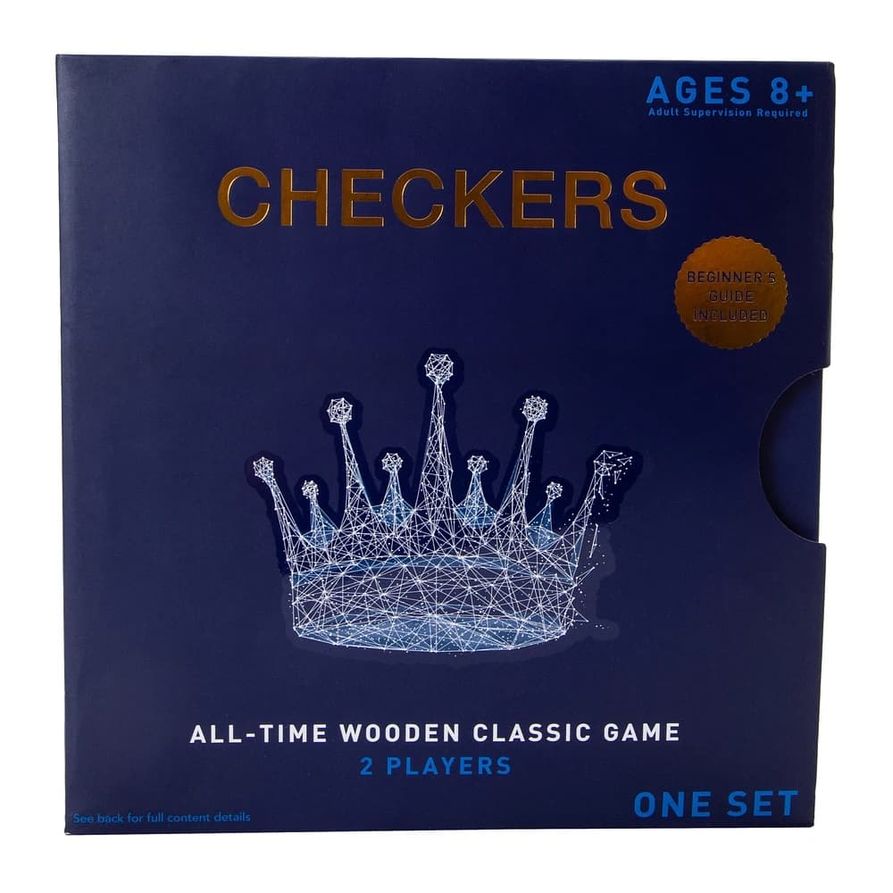 Checkers All-Time Wooden Classic Game, picture 2