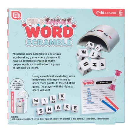 Milkshake Word Scramble Game, picture 5