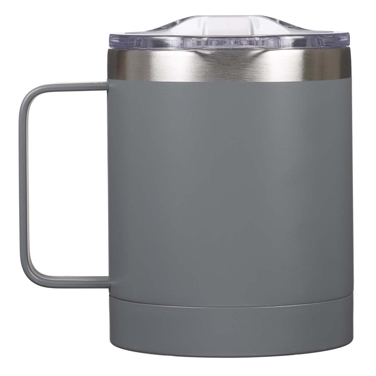 I Can Do All Things - Philippians 4:13 Gray Camp-style Stainless Steel Mug, picture 2