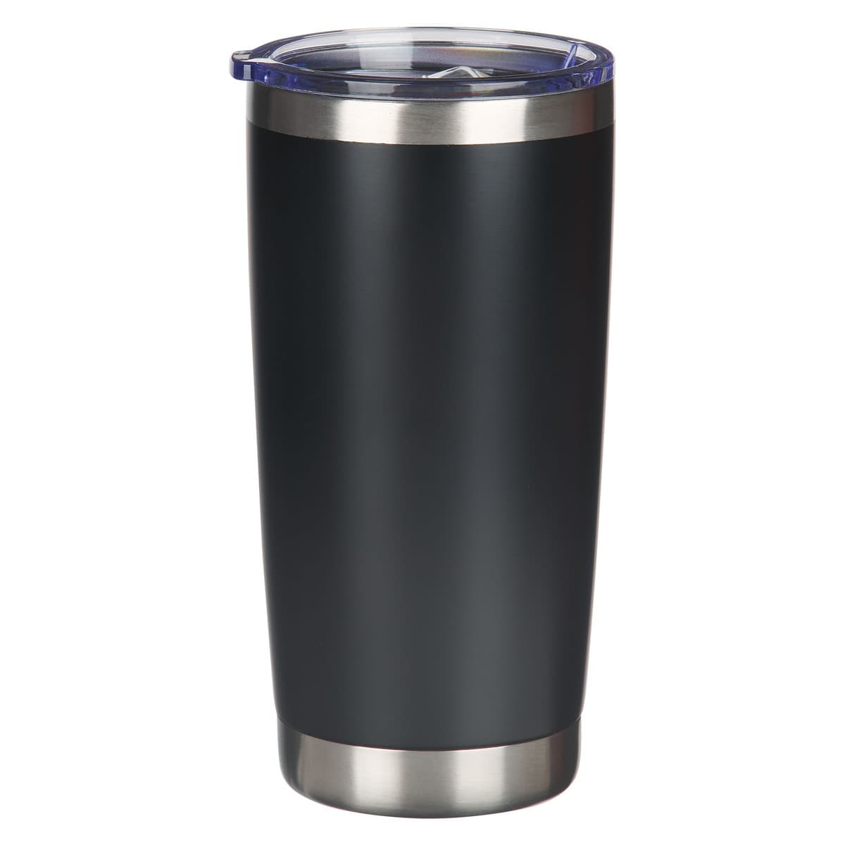 Stand Firm - 1 Corinthians 16:13 Black Stainless Steel Travel Tumbler, picture 2