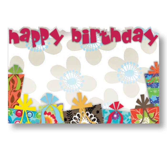 HAPPY BIRTHDAY GIFTS GIFT TAG
